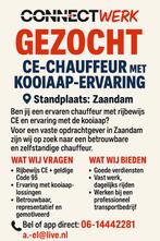 Ce chauffeurs gezocht, Variabele uren, Overige niveaus, Starter, Overige vormen