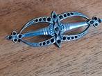 Sterling zilveren broche / dasspeld, Sieraden, Tassen en Uiterlijk, Broches, 4 tot 7 cm, Ophalen of Verzenden, Zo goed als nieuw