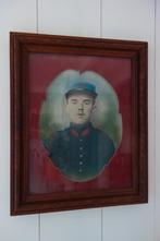 Prachtige antieke jaren 30 Franse houten fotolijst, Antiek en Kunst, Ophalen of Verzenden