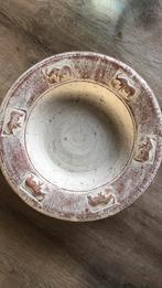 Prachtige schaal, gekocht bij de wereldwinkel., Huis en Inrichting, Ophalen, Schaal, Rond, Zo goed als nieuw