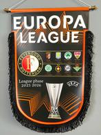 Feyenoord vaan XXL Europa League 2025/2026, Verzenden, Zo goed als nieuw, Feyenoord, Vaantje of Sjaal