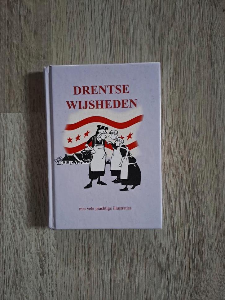 Drentse wijsheden boekje met uitspraken en illustraties, Boeken, Streekboeken en Streekromans, Zo goed als nieuw, Drenthe, Ophalen of Verzenden