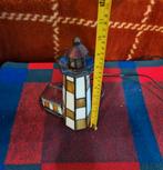 Vuurtoren lamp in Tiffany stijl, Gebruikt, Ophalen of Verzenden, X, Minder dan 50 cm