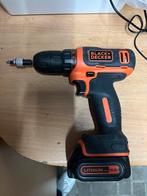 Black + Decker 10.8v, Doe-het-zelf en Verbouw, Gereedschap | Boormachines, Ophalen of Verzenden, Zo goed als nieuw, Boormachine