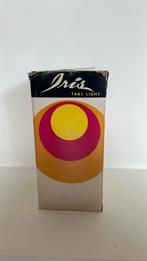 Taki Light Iris. Vintage lamp jaren 60 in originele doos, Verzenden