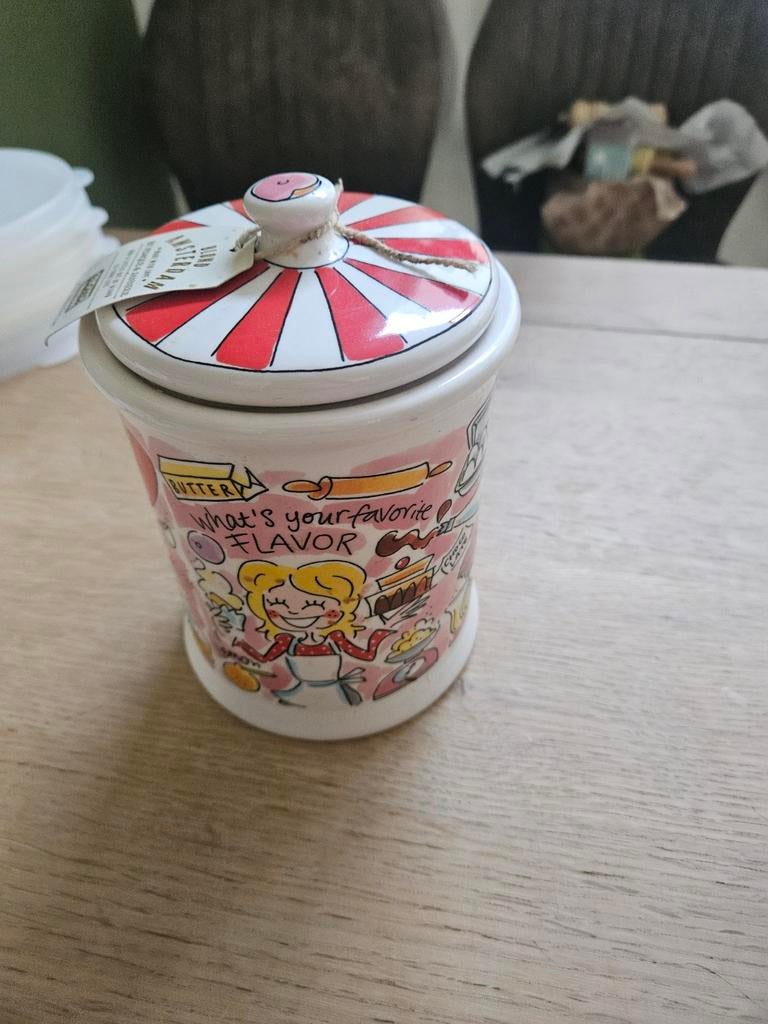 Leuke Blond amsterdam Voorraadpot met Deksel, Ophalen of Verzenden, Nieuw