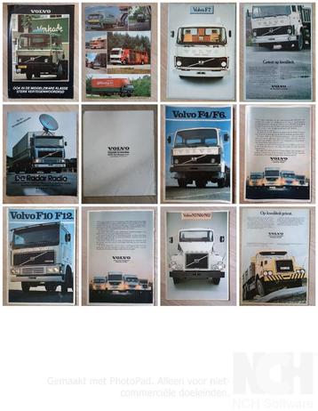 Diverse Volvo truck brochures