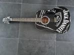 Stagg westerngitaar met Jack Daniels print, Ophalen, Gebruikt, Western- of Steelstringgitaar