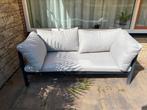 Tuinbank antraciet Gamma 176cm breed, Tuin en Terras, Tuinbanken, Ophalen, Zo goed als nieuw, Aluminium