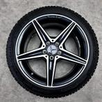 18 inch originele C43 AMG velgen + winterbanden Mercedes C, Gebruikt, Banden en Velgen, Overige maten, Mercedes