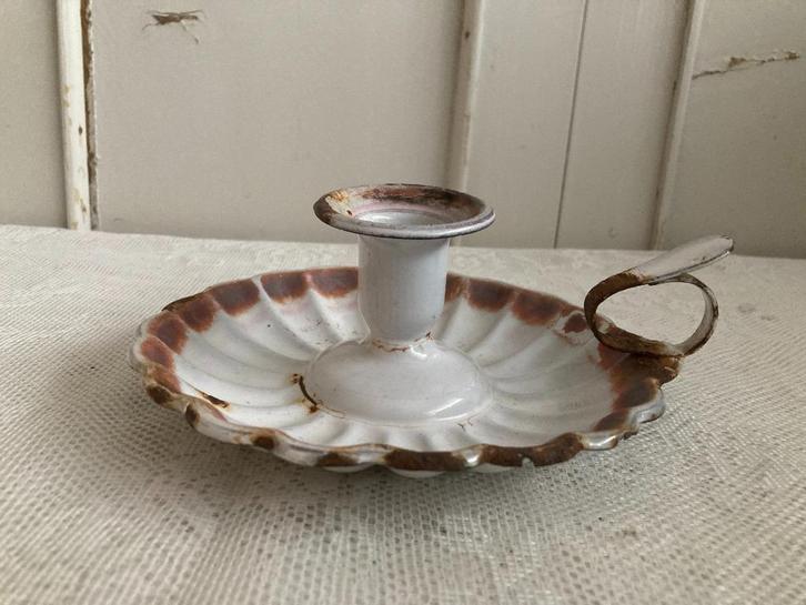 Brocante emaille blaker, Antiek en Kunst, Curiosa en Brocante, Ophalen of Verzenden