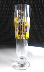 Leeuw Bier Glas Handgeschilderde door Con Tonnaer, Ophalen of Verzenden, Zo goed als nieuw, Glas of Glazen, Overige merken