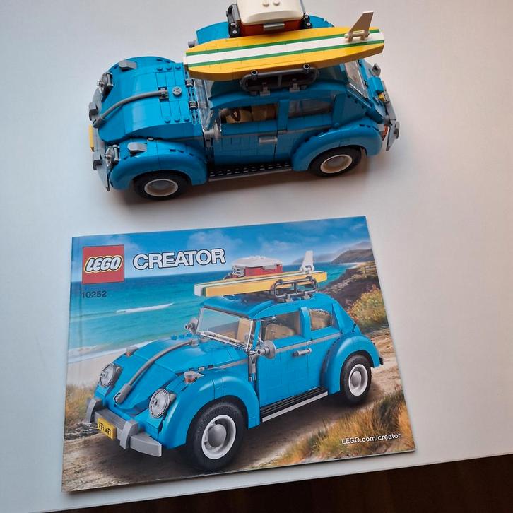 Lego Creator Volkswagen Kever 10252 - Compleet!, Kinderen en Baby's, Speelgoed | Duplo en Lego, Zo goed als nieuw, Lego, Complete set