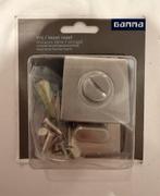 Nieuw Deurslot - Gamma Rvs Rozet, Huis en Inrichting, Ophalen of Verzenden, Nieuw