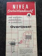 Nivea Toeristenkaart Overijssel1950, Boeken, Atlassen en Landkaarten, Gelezen, Ophalen of Verzenden, Landkaart, 1800 tot 2000