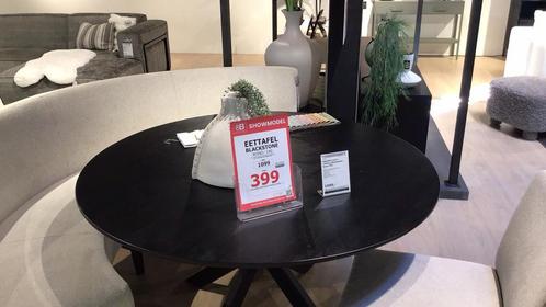 Ronde eettafel, Huis en Inrichting, Tafels | Salontafels, Zo goed als nieuw, Minder dan 50 cm, 100 tot 150 cm, Rechthoekig, Eikenhout