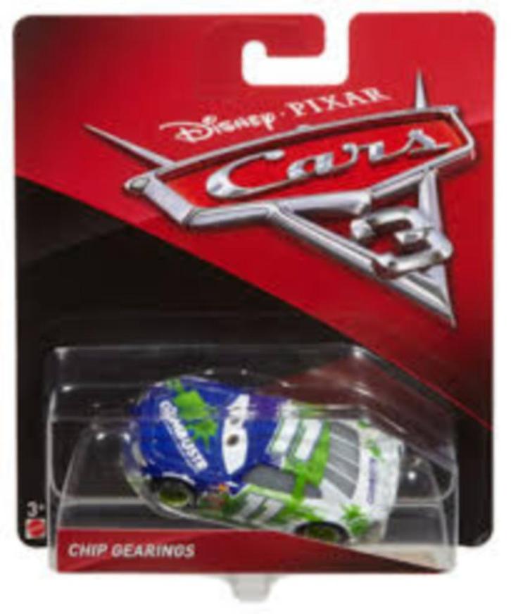 Cars 3 Diecast: Chip Gearings, Kinderen en Baby's, Speelgoed | Speelgoedvoertuigen, Nieuw, Ophalen of Verzenden