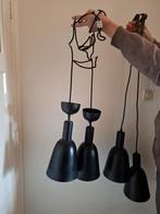 Leuke zwarte hanglampen!, Ophalen of Verzenden, Zo goed als nieuw, Minder dan 50 cm