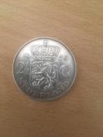 2 1/2 gulden zilver 1959, Koningin Juliana, Zilver, Ophalen of Verzenden, Losse munt