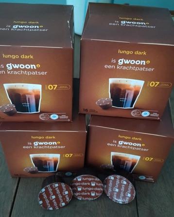 g'woon Lungo Dark capsules voor Dolce Gusto beschikbaar voor biedingen