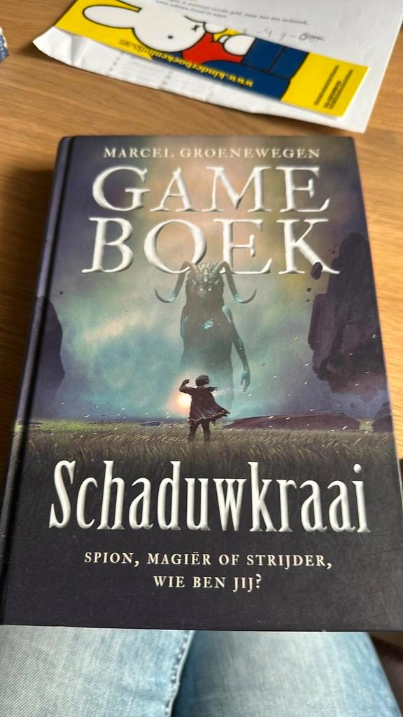 Marcel Groenewegen - Gameboek - Schaduwkraai, Boeken, Fantasy, Zo goed als nieuw, Ophalen of Verzenden
