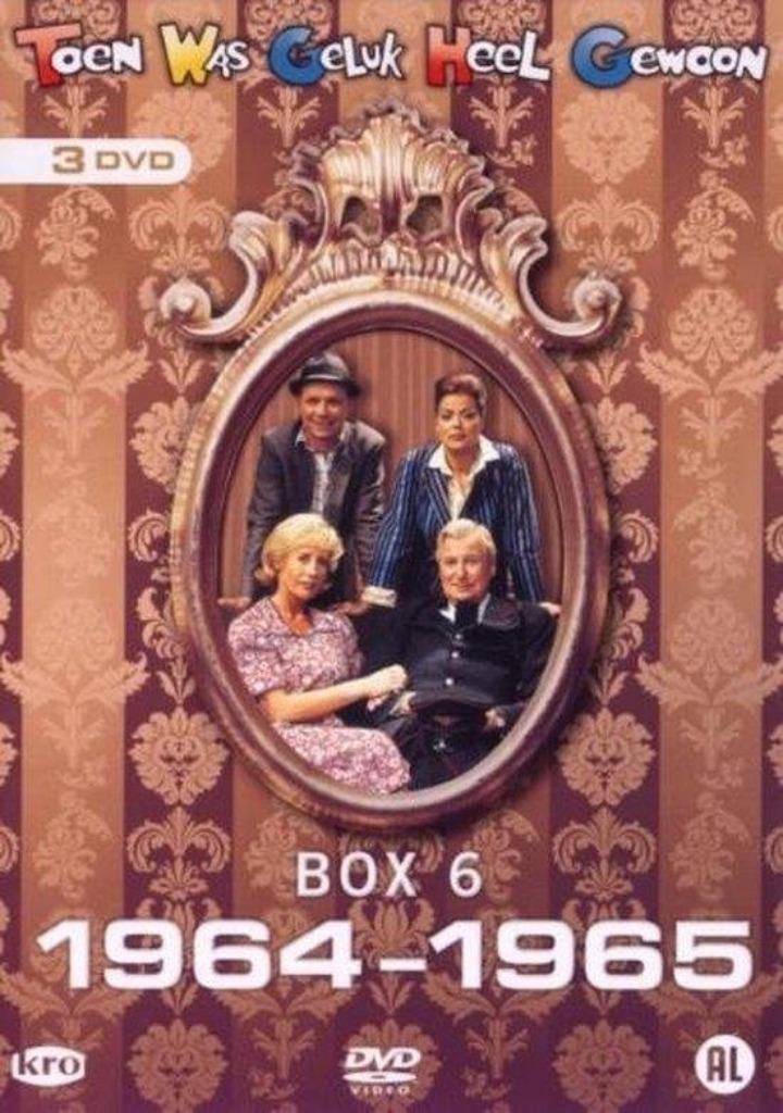 Toen was geluk heel gewoon box 6 64/65, Cd's en Dvd's, Dvd's | Tv en Series, Zo goed als nieuw, Komedie, Boxset, Alle leeftijden