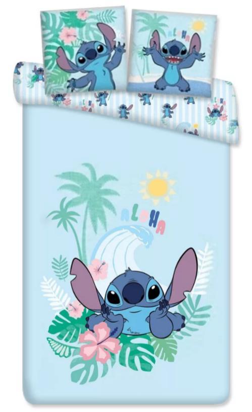 Stitch Dekbedovertrek 140 x 200 cm - Disney, Kinderen en Baby's, Kinderkamer | Beddengoed, Nieuw, Dekbedovertrek, Overige kleuren