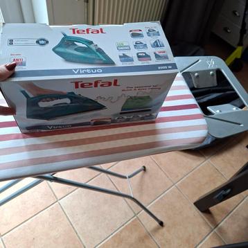 Tefal Virtuo strijkijzer en strijkplank beschikbaar voor biedingen