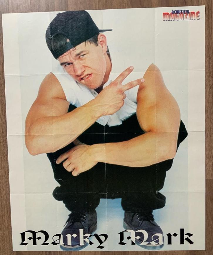 Posterspecial Marky Mark, Mark Wahlberg, Verzamelen, Posters, Gebruikt, Muziek, Deurposter of groter, Rechthoekig Staand, Verzenden