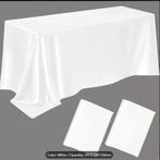 tafelkleden te huur  € 1,00 per stuk, Hobby en Vrije tijd, Feestartikelen | Verhuur, Ophalen of Verzenden, Nieuw, Overige