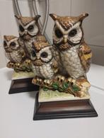 Vintage Norleans japans porseleinen uilen, Verzamelen, Beelden en Beeldjes, Ophalen of Verzenden, Dier