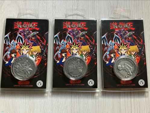 Yu-Gi-Oh! Set van 3 Limited Edition Coins NIEUW, Hobby en Vrije tijd, Verzamelkaartspellen | Yu-gi-Oh!, Nieuw, Ophalen of Verzenden
