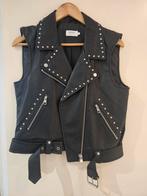 Zwart lederlook gilet mt m, Only, Ophalen of Verzenden, Zo goed als nieuw