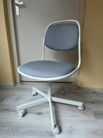 Orfjall Bureaustoel Wit/Lichtgrijs, Ophalen, Zo goed als nieuw, Grijs, Bureaustoel