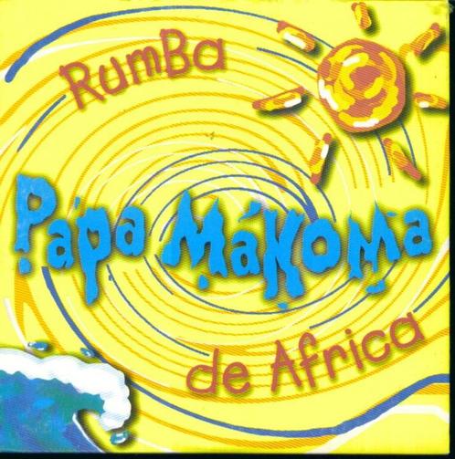 cd-single van Papa Makoma - Rumba de Afrika, Cd's en Dvd's, Cd Singles, Zo goed als nieuw, Pop, Verzenden