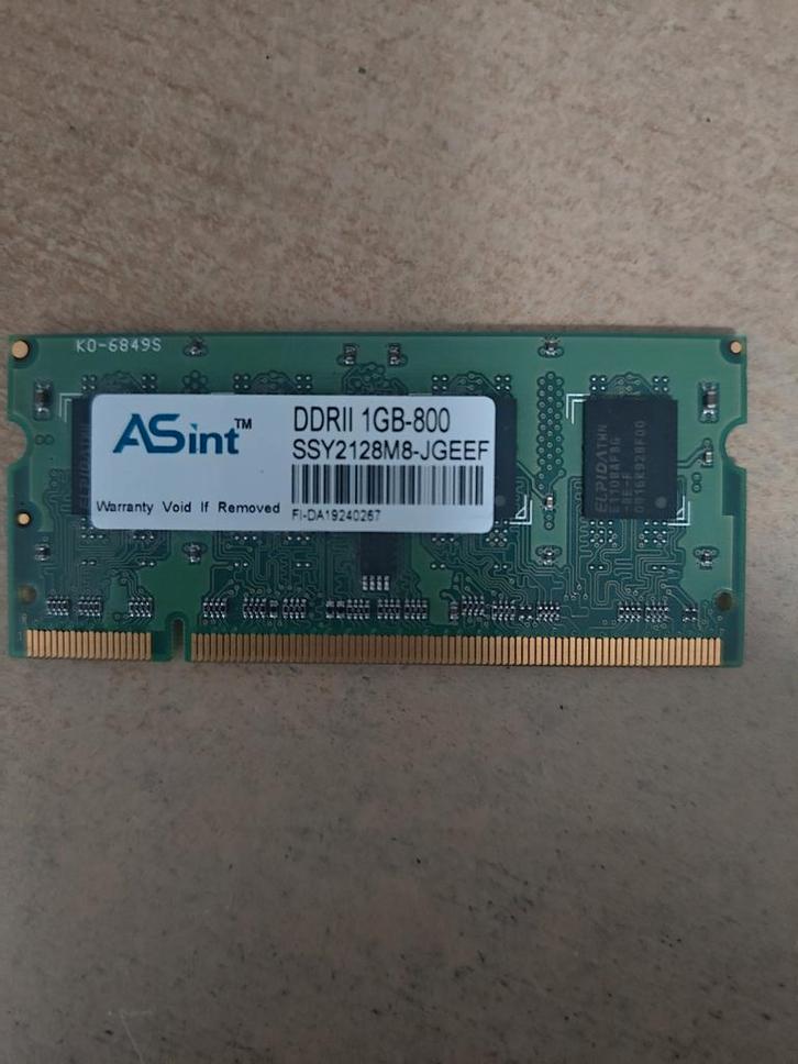 1GB DDR2 Geheugenmodule - Getest en Werkend, Computers en Software, RAM geheugen, Gebruikt, Desktop, 1 GB of minder, DDR2, Ophalen of Verzenden