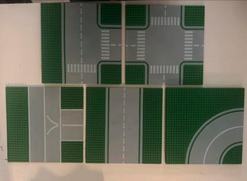 Oude lego wegenplaten beschikbaar voor biedingen