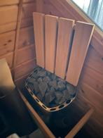 Sauna 2pers ligbank met div ass., Ophalen, Gebruikt