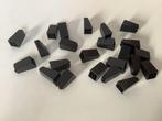 Lego dakpan 2x2x3 zwart (1), Kinderen en Baby's, Gebruikt, Ophalen of Verzenden, Lego, Losse stenen
