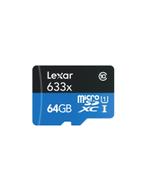 Lexar-  64GB Micro Sd - Kaart Geheugenkaart, Audio, Tv en Foto, Fotografie | Geheugenkaarten, Nieuw, SD, Lexar, 64 GB
