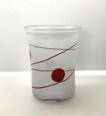Bertil Vallien, glas, Galaxy Red, Atelje, Kosta Boda beschikbaar voor biedingen