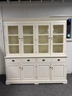 Buffetkast authentiek gebroken wit 210x52x211, Ophalen, Gebruikt, 200 cm of meer, Met deur(en)
