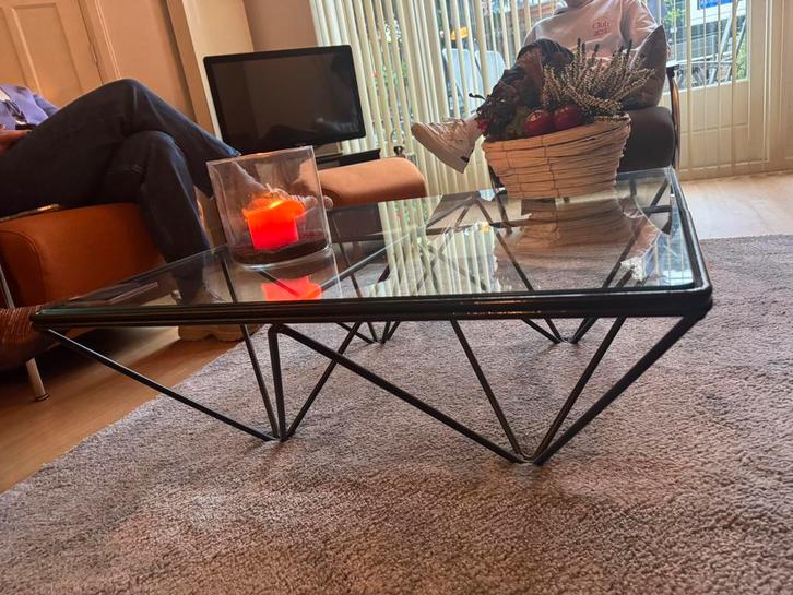 B&B Italia - Paolo Piva - Alanda salontafel - coffee table, Huis en Inrichting, Tafels | Salontafels, Gebruikt, Minder dan 50 cm