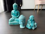 Turquoise buddha beelden, Ophalen of Verzenden, Zo goed als nieuw