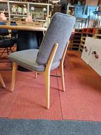 6 Nieuwe stoelen, model Flair, Xooon, Antraciet+eikenhout, Ophalen, Hout, Nieuw, Grijs