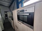 Complete keuken Compleet met APP 120Keukens op voorraad 2766, Bruin, Enkelwandige keuken, Ophalen of Verzenden, Zo goed als nieuw
