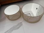 WESTWING Salontafel Set - Goud & Spiegelglas, Ophalen, Rond, 50 tot 100 cm, Zo goed als nieuw