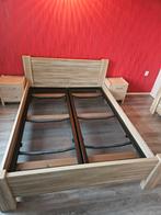 Ledikant 160 x 210 met auping spiraalbodem, Ophalen, 210 cm, Tweepersoons, Zo goed als nieuw