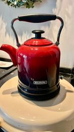 Waterkokers Bourgini Ombre Nostalgic Kettle Red 1.5L, Witgoed en Apparatuur, Waterkokers, 1 tot 2 liter, Ophalen, Nieuw, Rvs