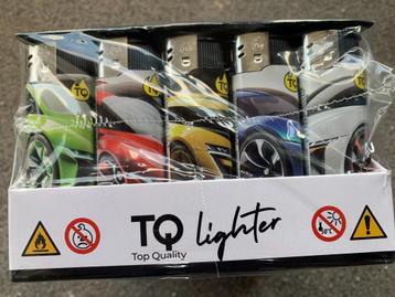 50X Aansteker AI Cars Print klik navulbaar beschikbaar voor biedingen
